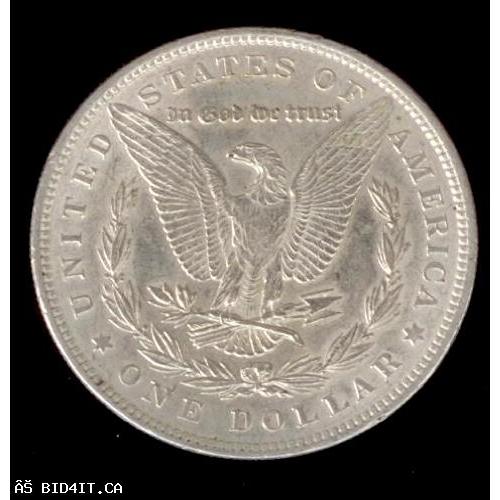 1889-P USA MORGAN SILVER DOLLAR - MS60