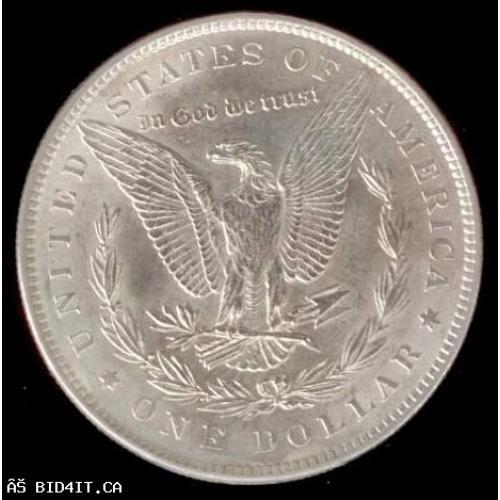1899-P USA MORGAN SILVER DOLLAR - RAW MS62 - KEY DATE ***LOW MINTAGE***