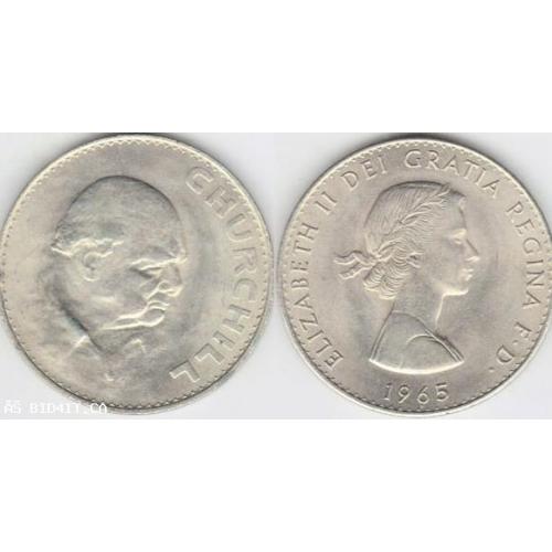 1965 BRITISH CHURCHILL 1 CROWN - MS60