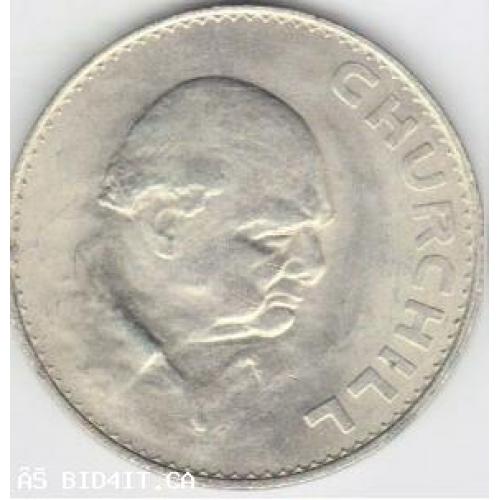 1965 BRITISH CHURCHILL 1 CROWN - MS60
