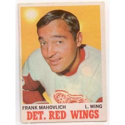 1970-71 - OPC - O-PEE-CHEE - HOCKEY CARD # 22 FRANK MAHOVLICH