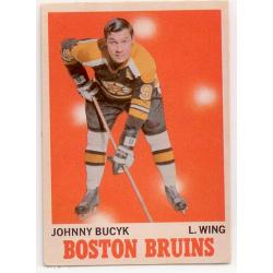 1970-71 - OPC - O-PEE-CHEE - HOCKEY CARD  #2 JOHNNY BUCYK - HOF