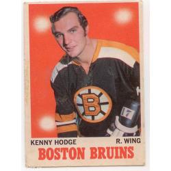 1970-71 - OPC - O-PEE-CHEE - HOCKEY CARD #8 KEN HODGE