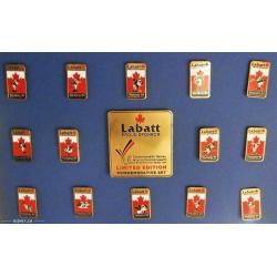 Labatt's Proud Sponsor - XV COMMONWEALTH GAMES 1994 Victoria, BC Limited Collector Edition Commemorative FRAMED -  14 Trading Pins Set