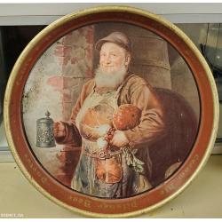 Vintage 1930-40s Louis F. Neuweiler's Sons Beer Tray from Allentown Pennsylvania. It highlights Cream Ale, Pilsner Beer, and Porter Advertizing