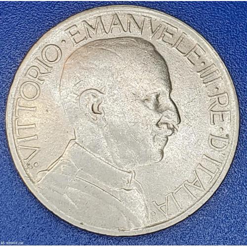 ITALY 1924R - 2 LIRE - Victor Emmanuel III - MS60