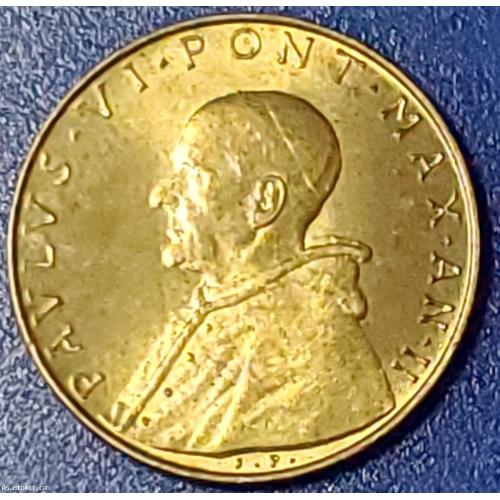 VATICAN 1964 - 20 Lire - Pope Paul VI - MS-63