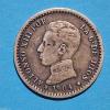SPAIN 1904 *S M -V |Silver 50 Centimos - Alfonso XIII (4th Portrait)