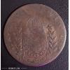 BRAZIL1830-R | 20 Reis Copper Emergency Coinage| Emperor Pedro I (The Liberator) Empire of Brazil - W/ Strong > 20 Counterstamped Over 40