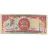 Trinidad and Tobago Central Bank 1 Dollar 2006 Paper Money,  Pick 46A