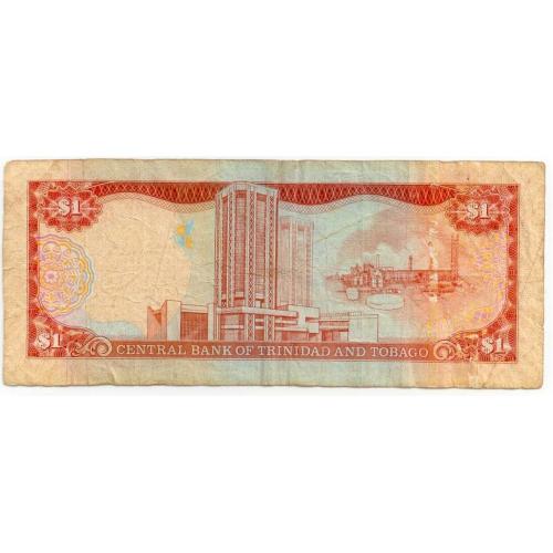 Trinidad and Tobago Central Bank 1 Dollar 2006 Paper Money,  Pick 46A