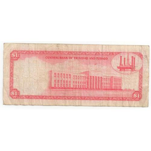 Trinidad and Tobago 1 Dollar, L 1964, P 26c / VEB Sign. 3, w/Governor Sign. Victor E. Bruce