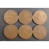 Canada Large Cents Lot 1911, 1913, 1916, 1917, 1918, 1919